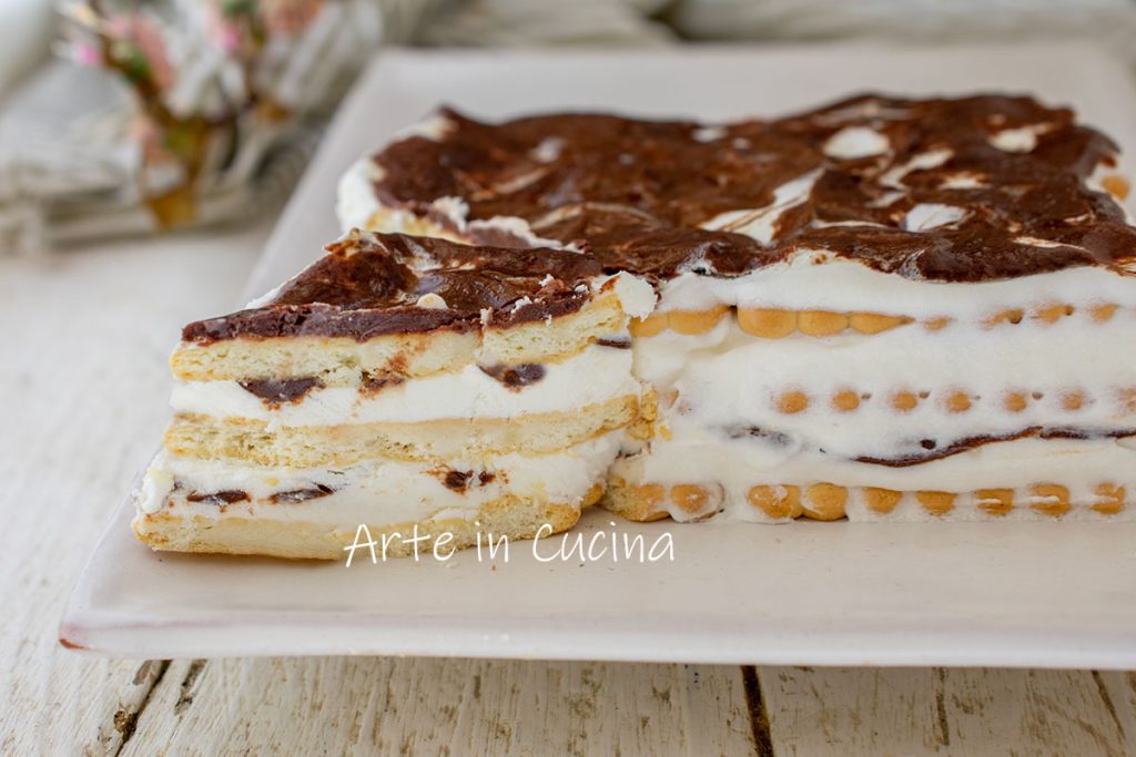 Tarta de nata y Nutella