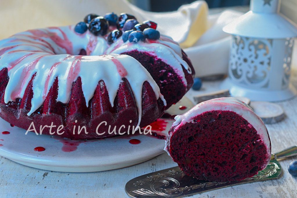 Tarta elegante red velvet para Nochevieja