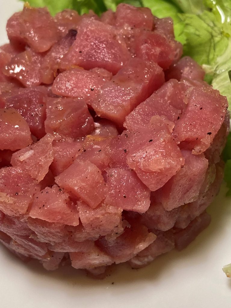 Tartar de atún