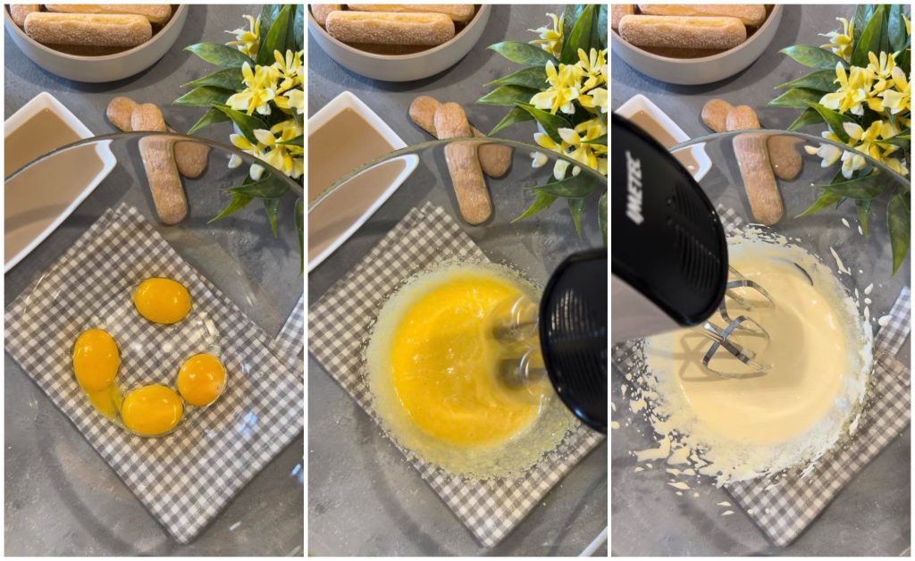 tiramisú al coco y Nutella