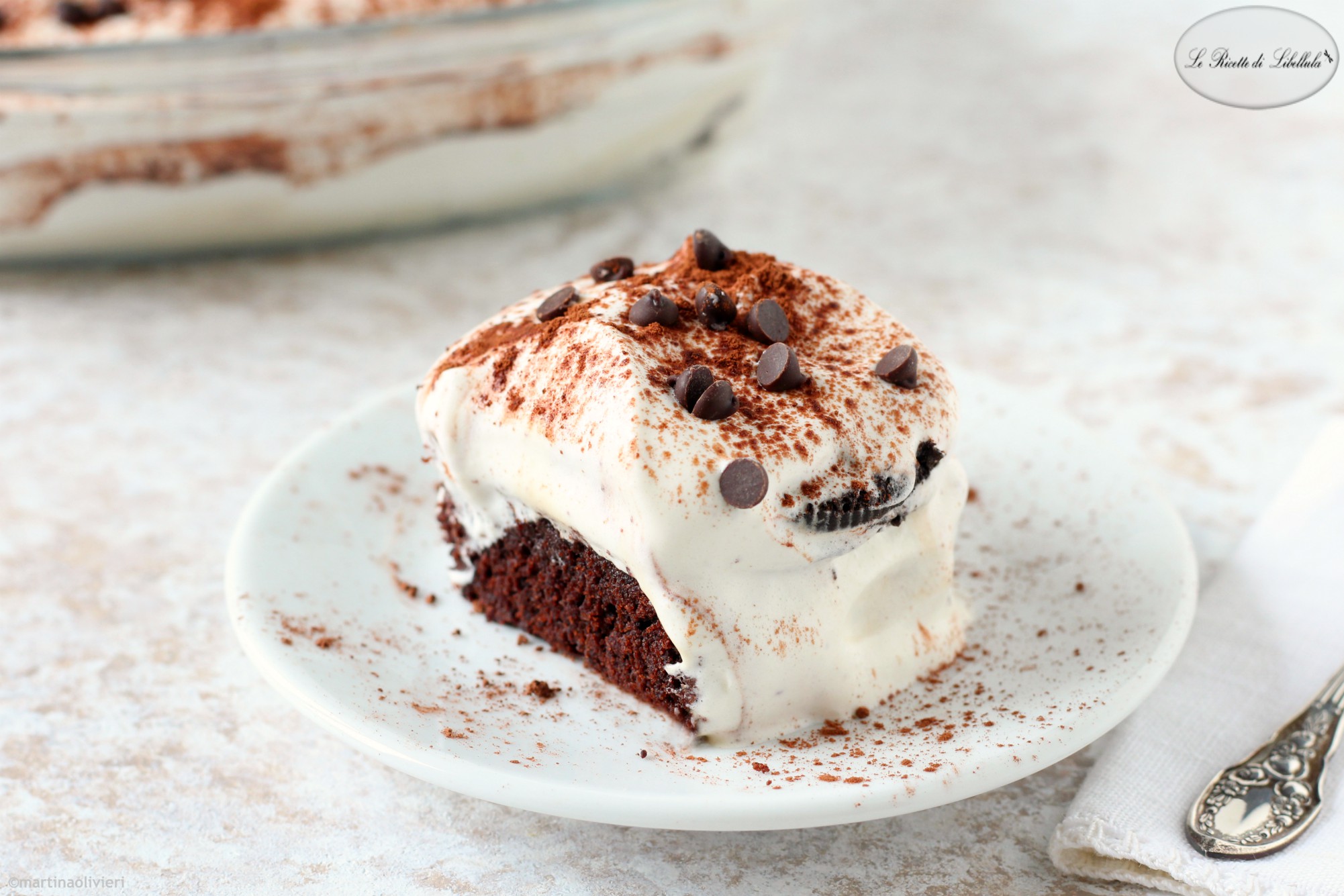 Brownie tiramisú