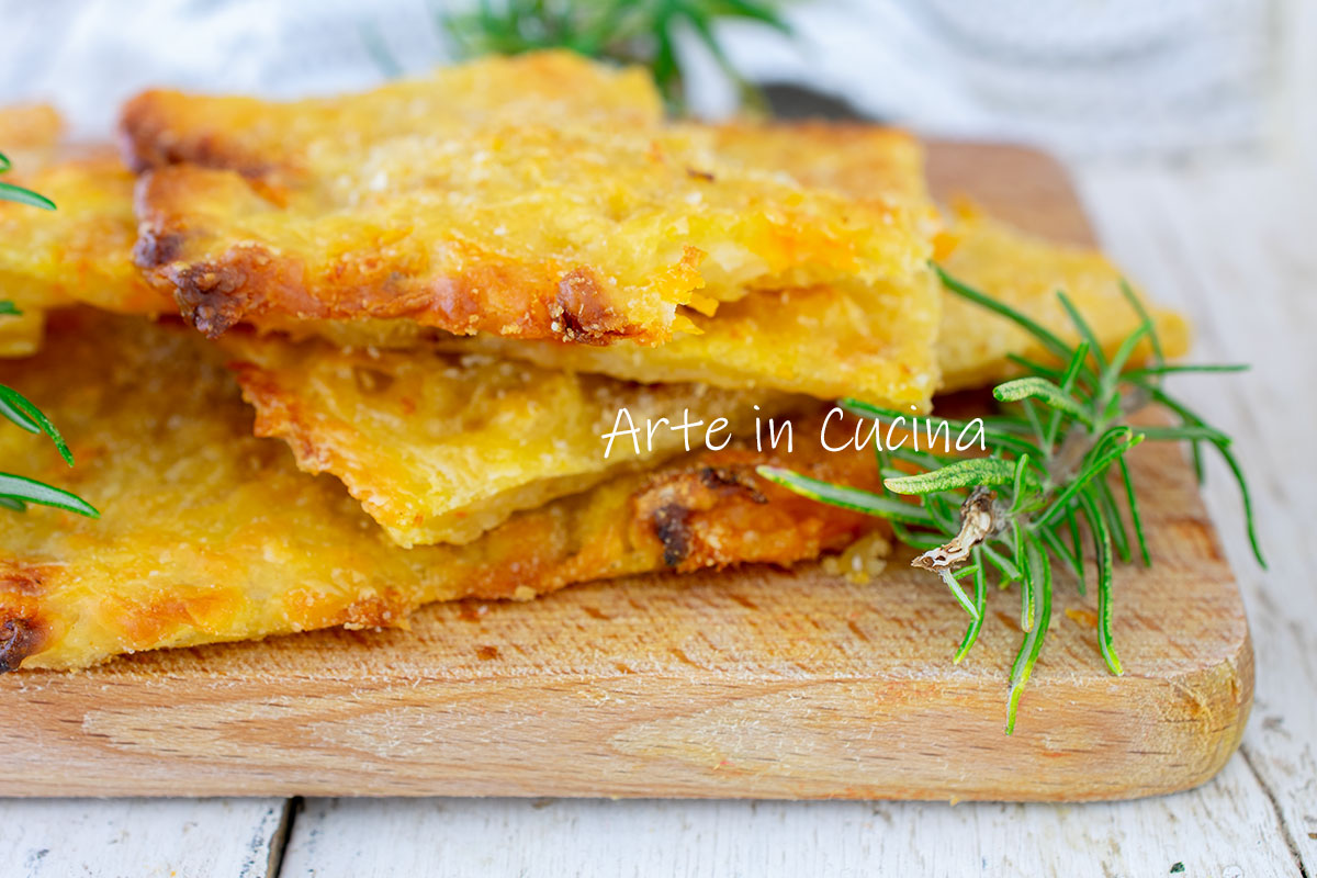 Torta de calabaza y patatas al horno