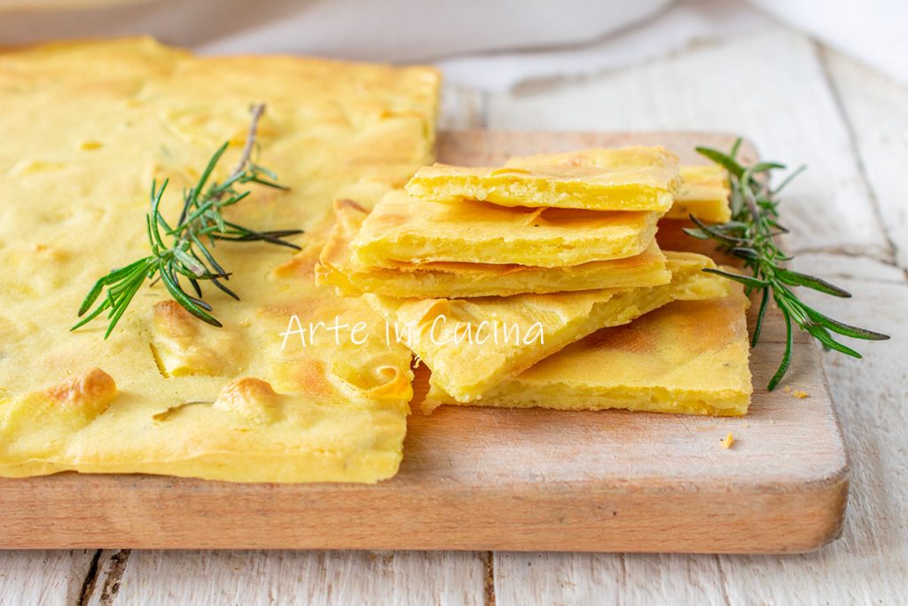 Torta de patatas y romero