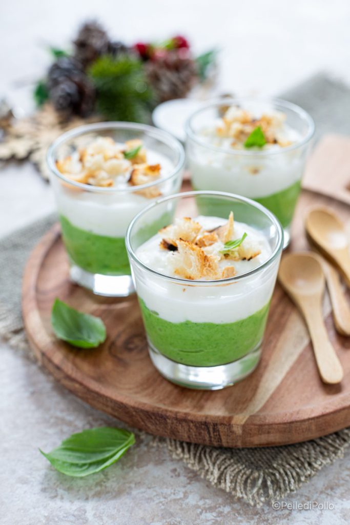 crema de grelos con burrata