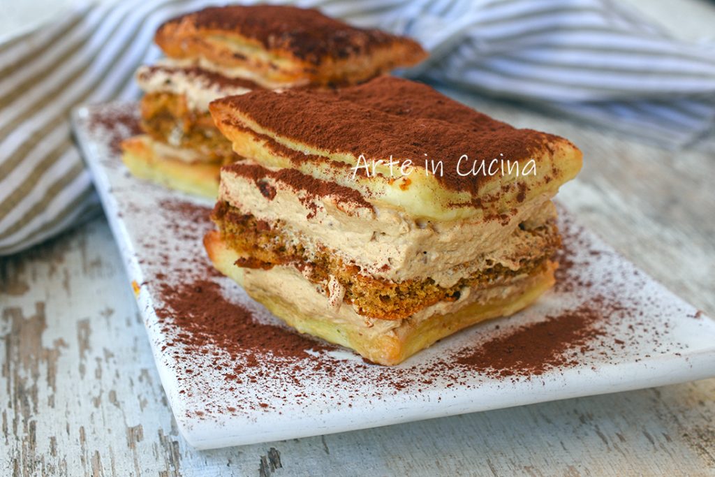 Zuppette al tiramisú dulce individual rápido