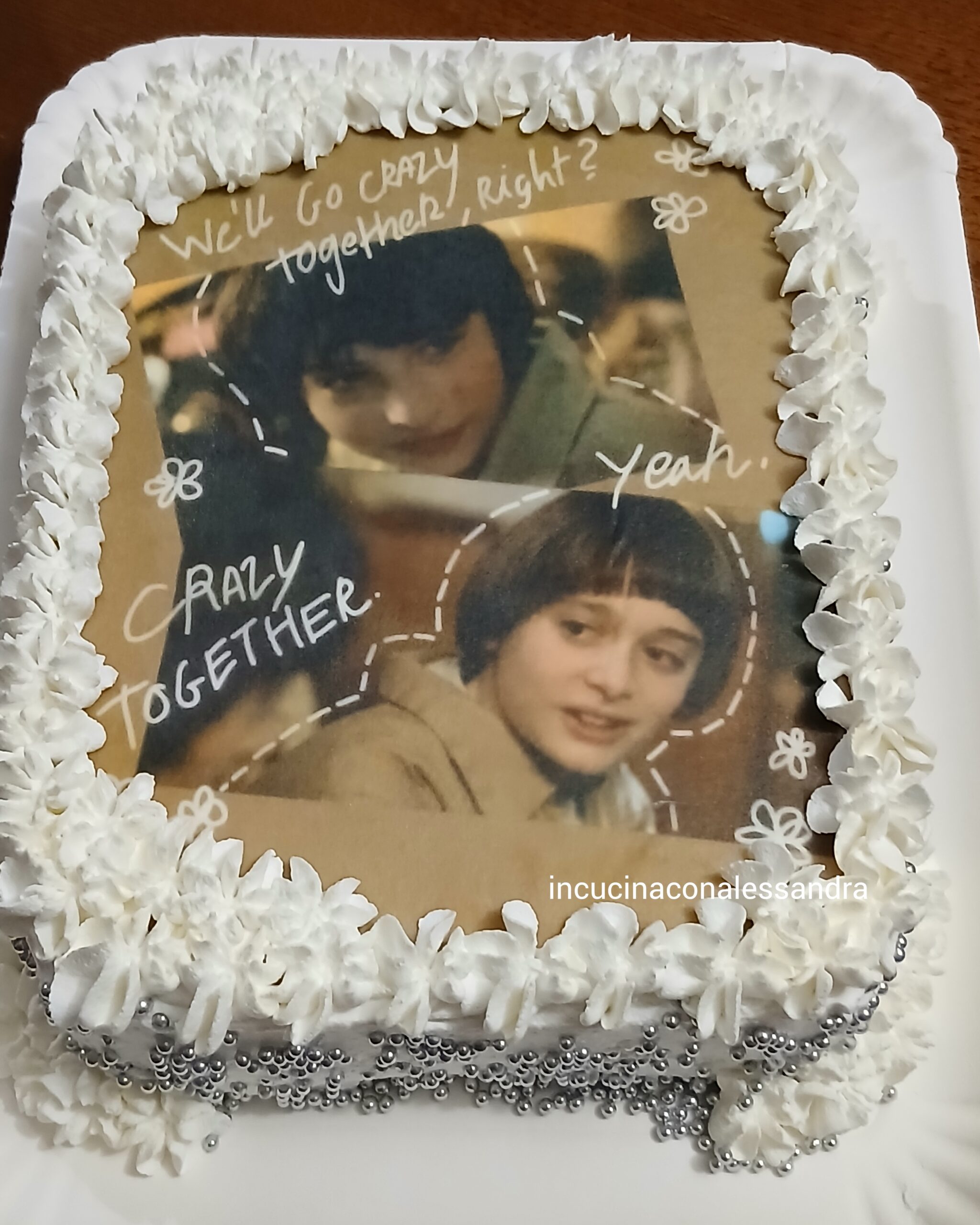 Tarta de cumpleaños Stranger Things