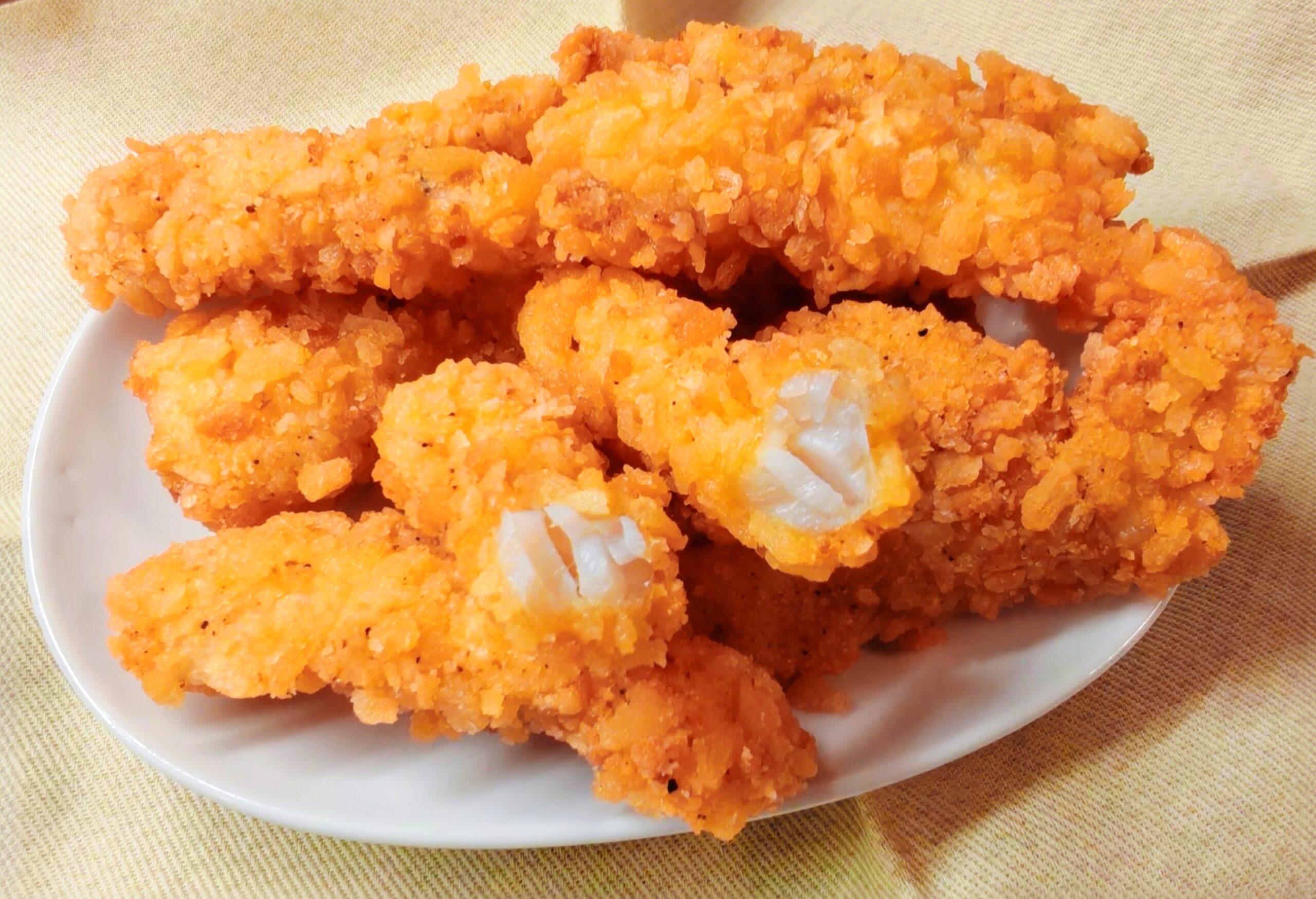 Palitos de merluza super crujientes