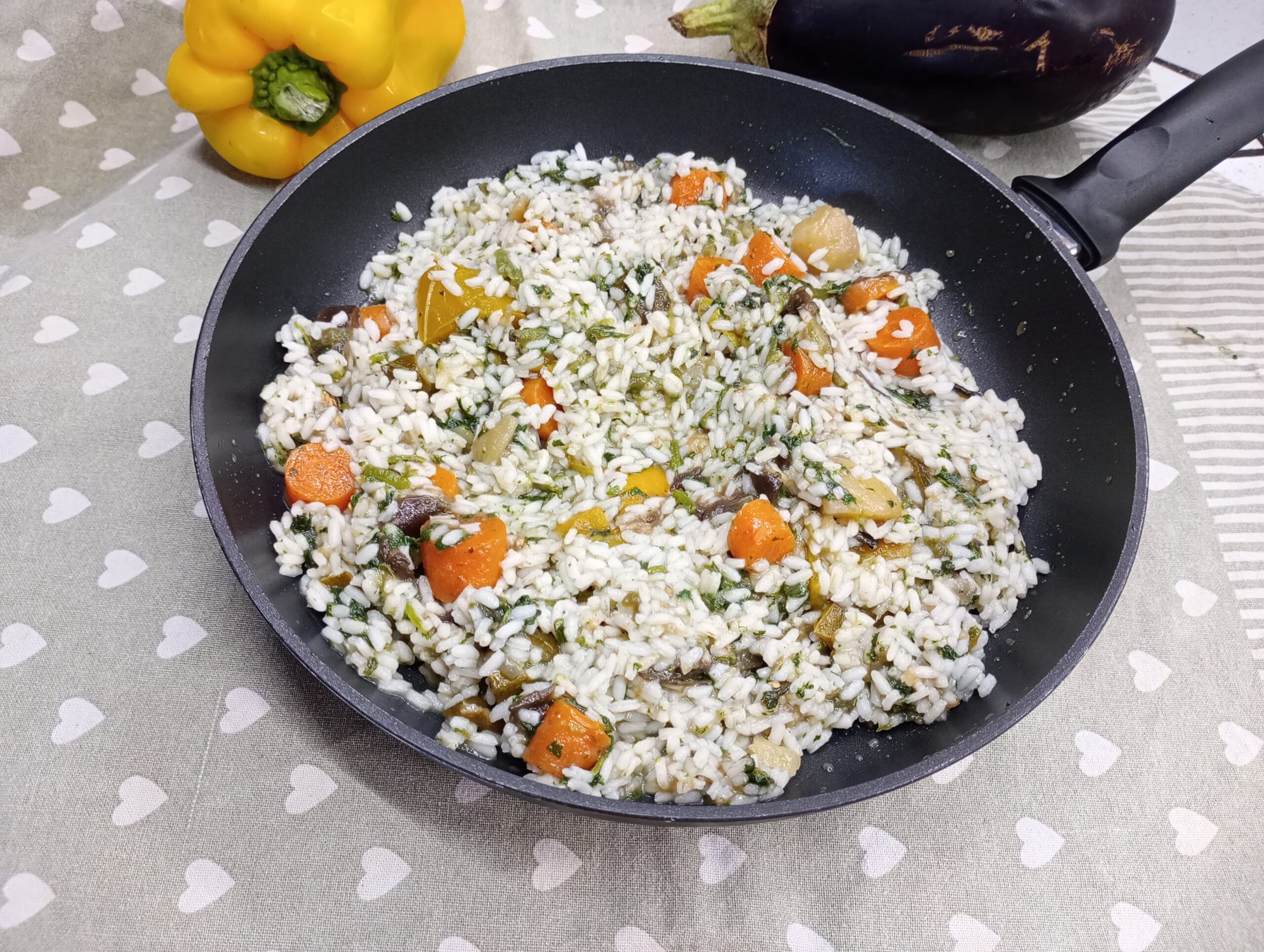 Arroz con verduras