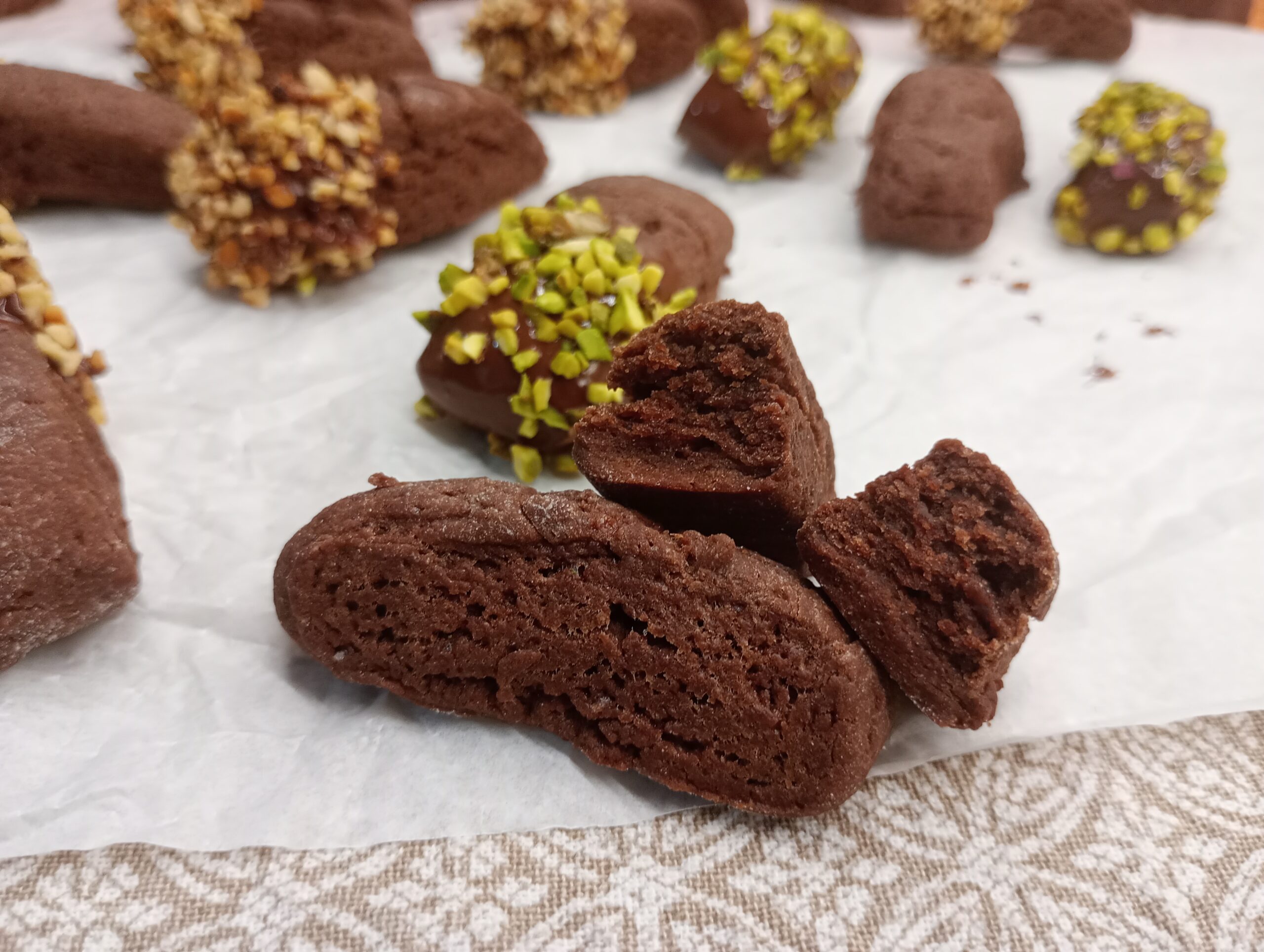 Galletas deliciosas de cacao