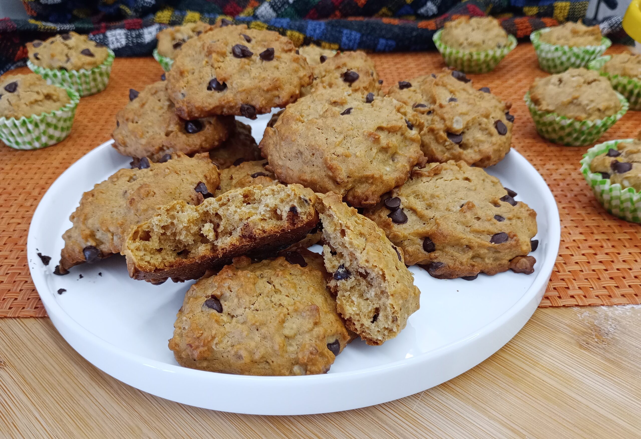 Galletas con copos de avena