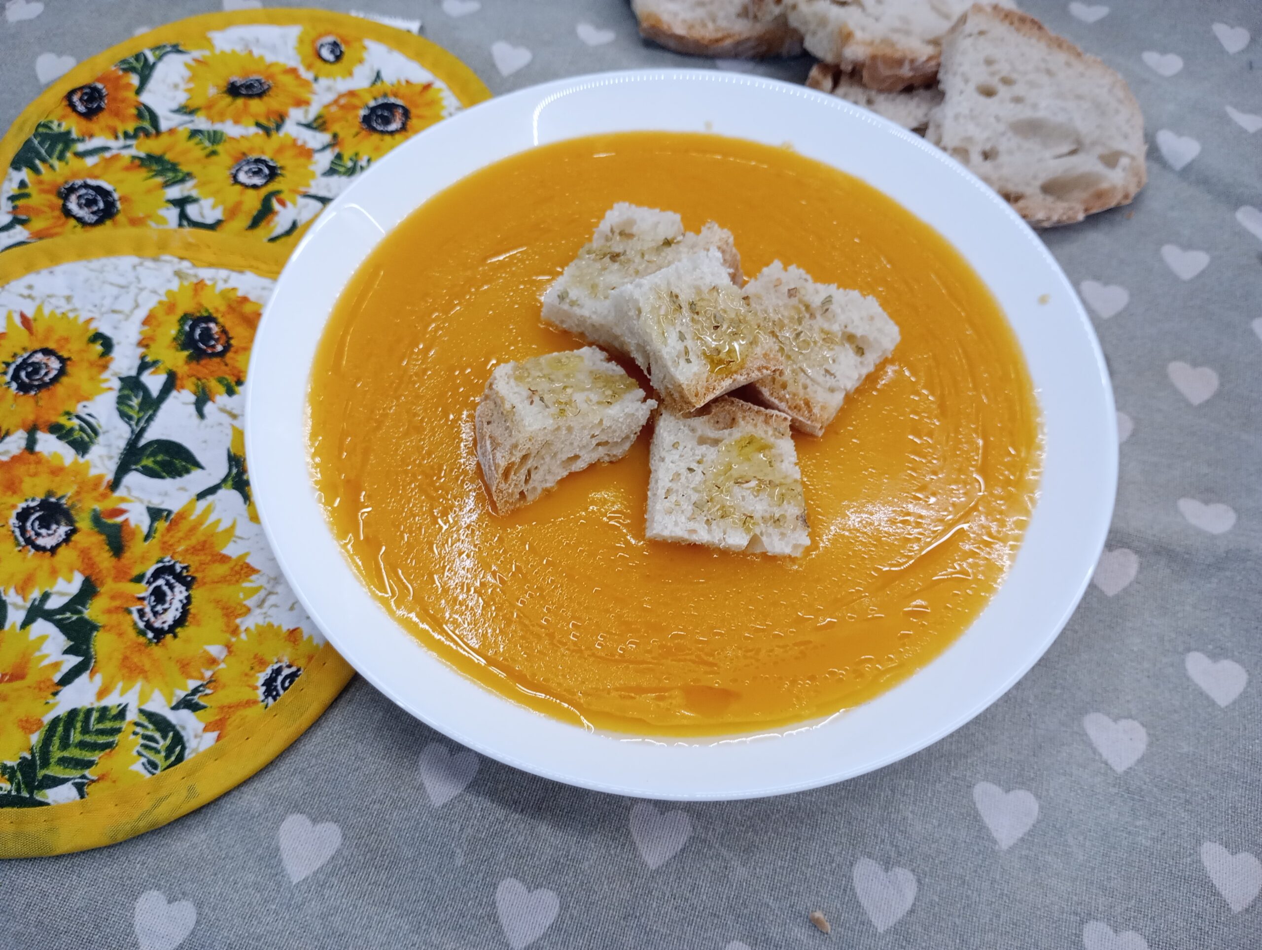 Crema de Calabaza y Patatas