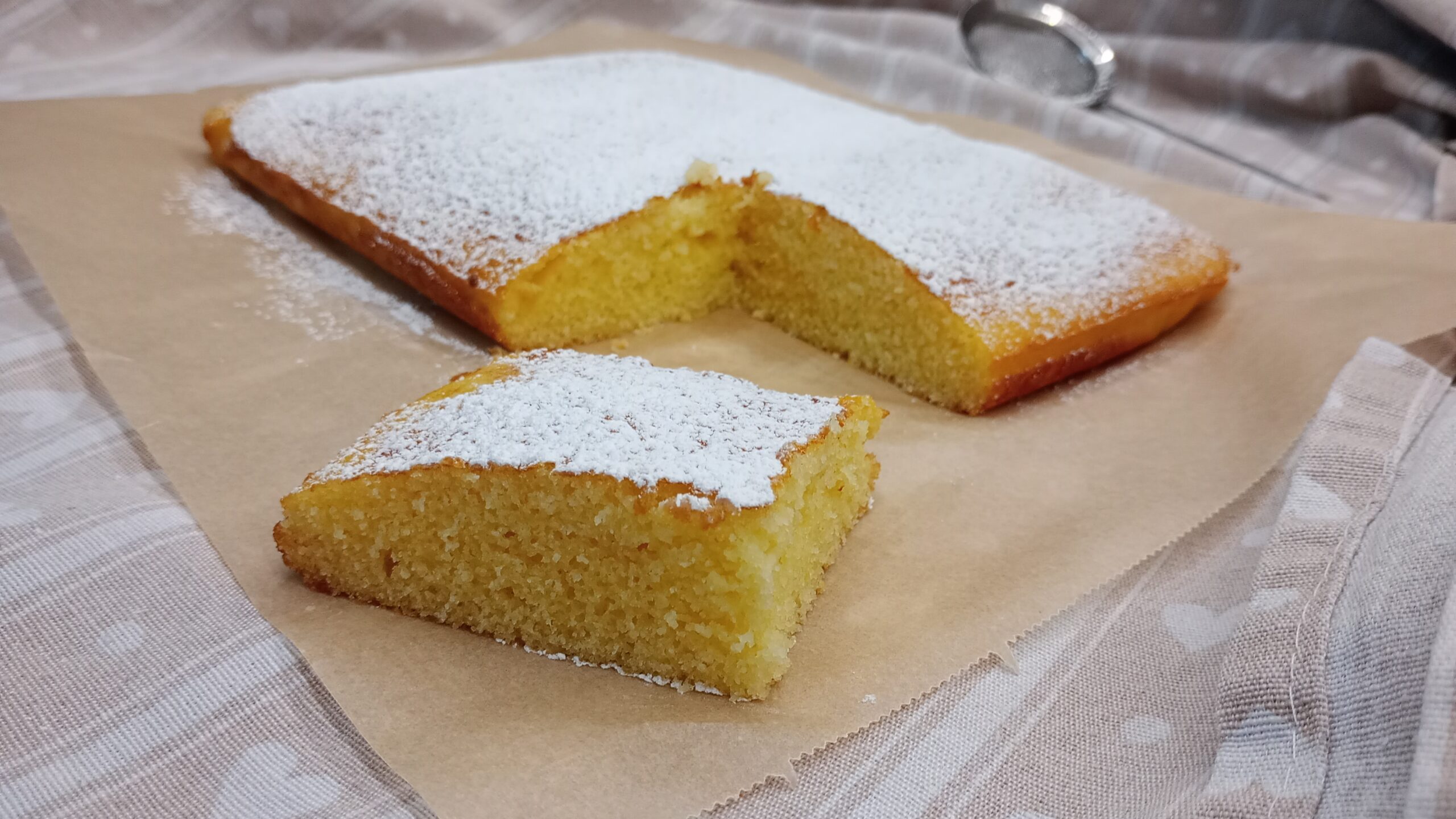 Tarta de harina de arroz y leche: ligereza y naturalidad