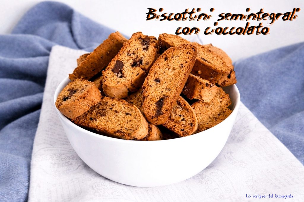 Galletitas semi-integrales con chocolate