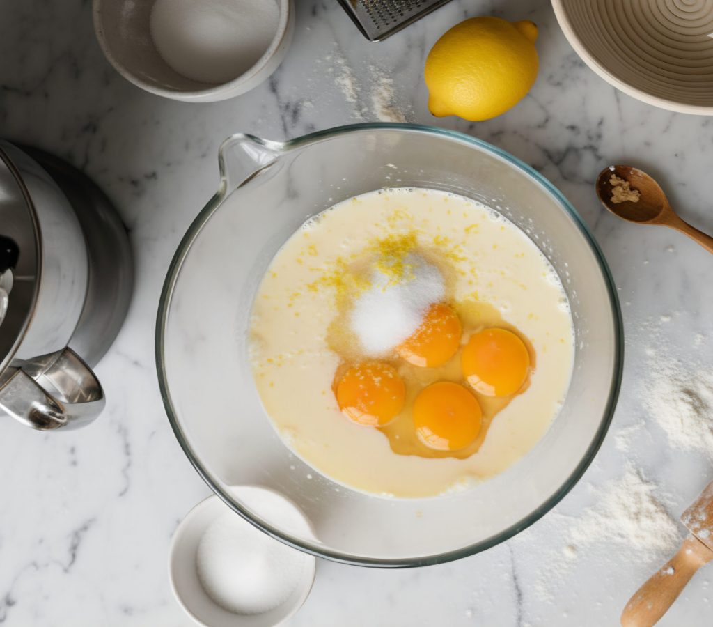 leche levadura huevos cáscara azúcar