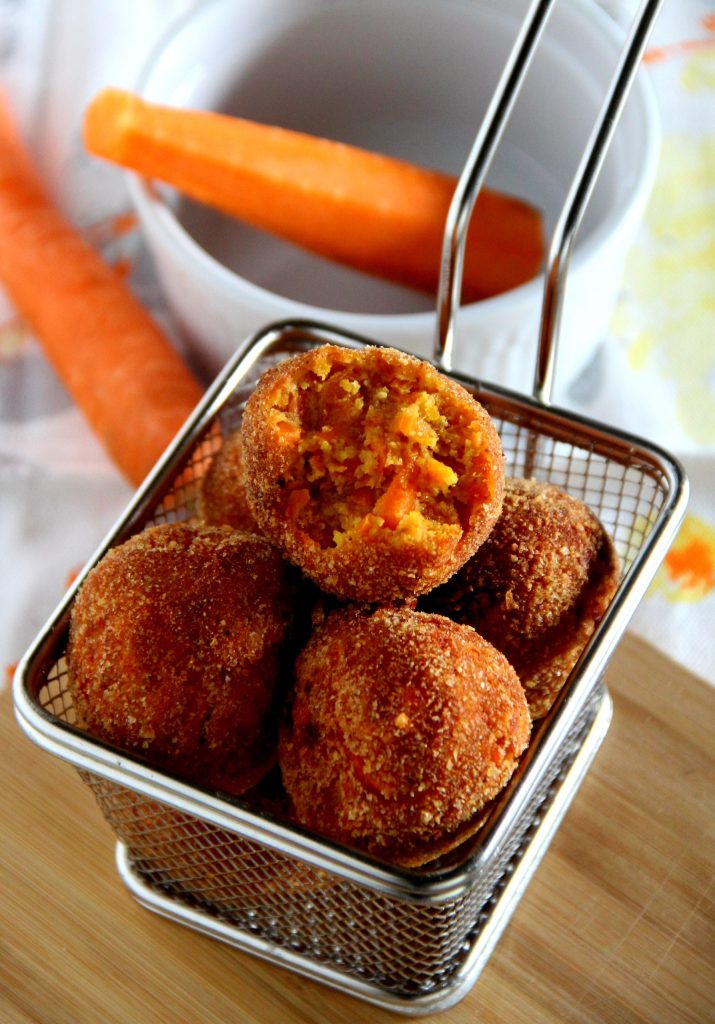Albóndigas de zanahoria y pecorino