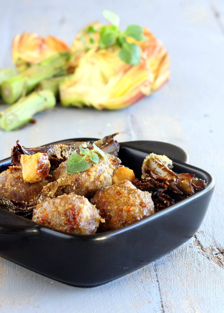 Albóndigas empanadas al horno