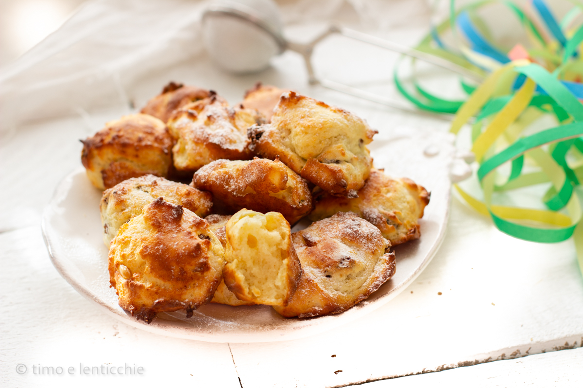 Buñuelos de ricotta en freidora de aire