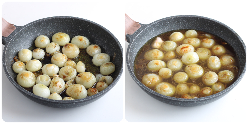 cebolletas borettane con aceto balsámico