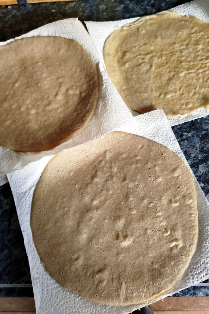 Crepes de quinoa o wraps de quinoa, Come Sin Panza