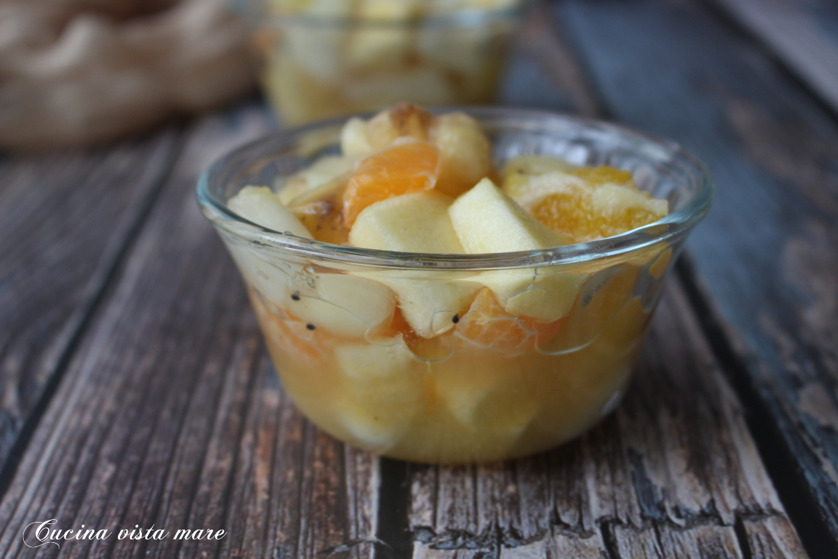 Ensalada de frutas invernal