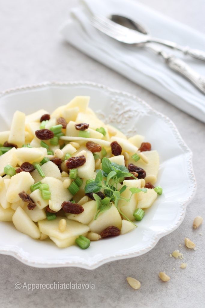 ensalada de manzanas