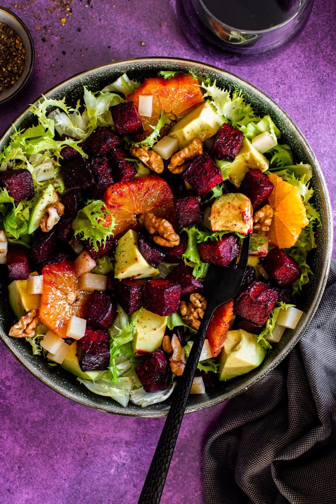 Ensalada rica de invierno