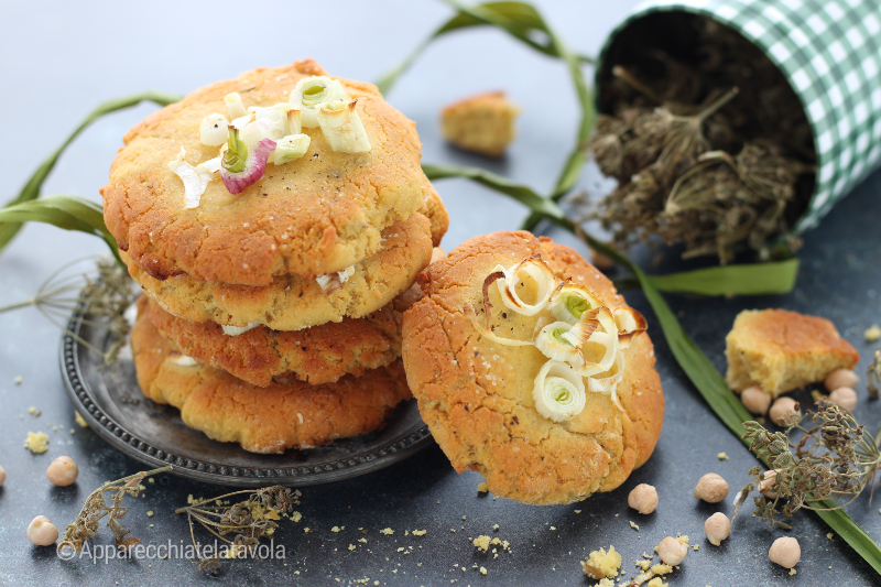 FOCACCINAS CON HARINA DE GARBANZOS