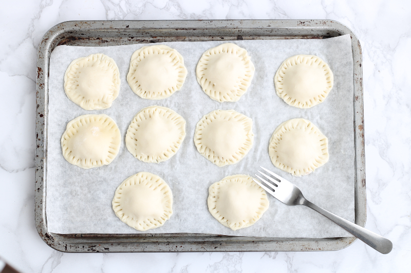 hojaldre jamón y queso