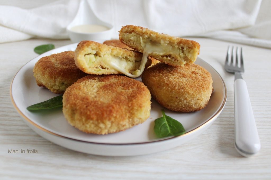 Medallones de Patatas y Brócoli a la sartén