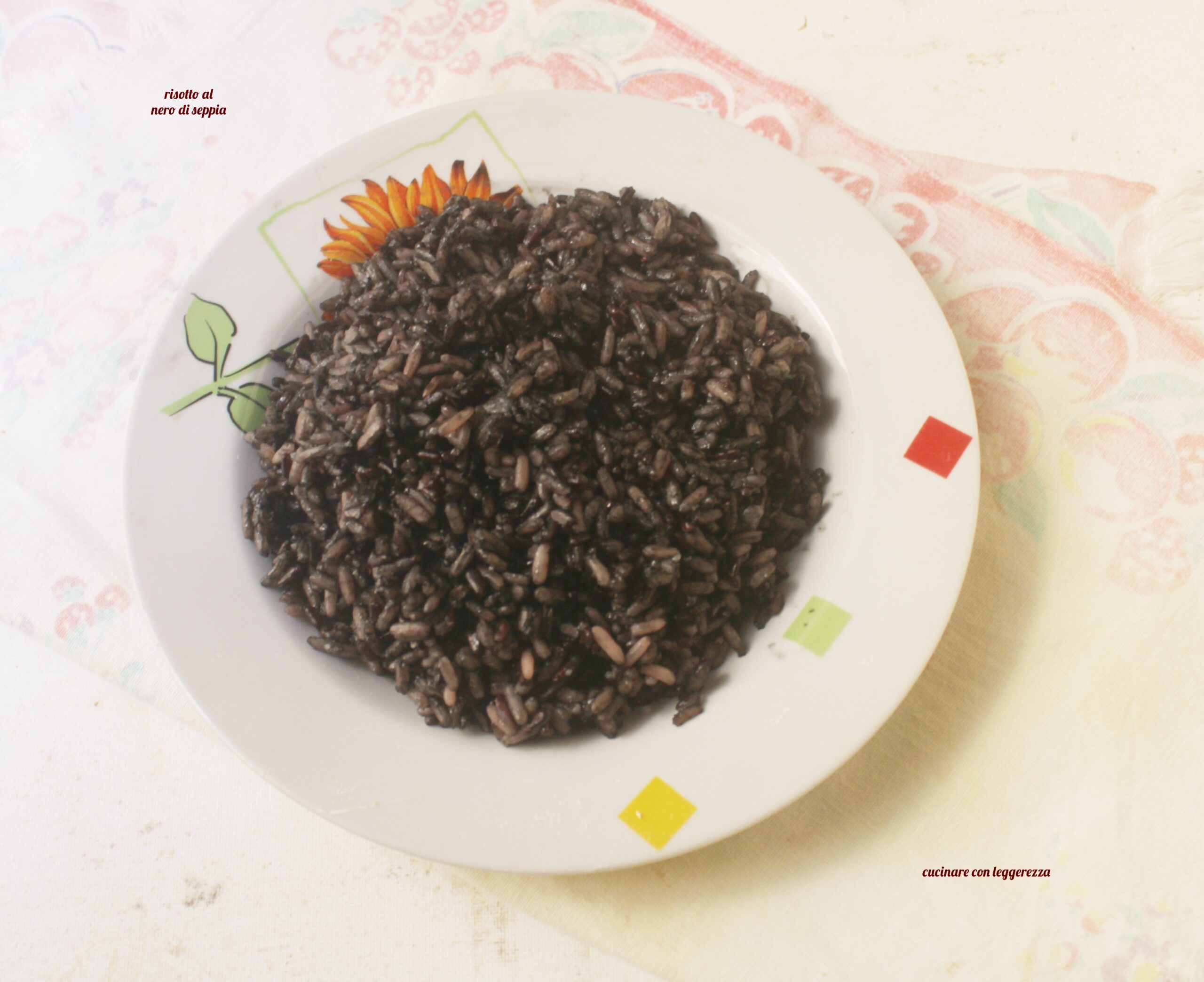 Risotto al nero de sepia