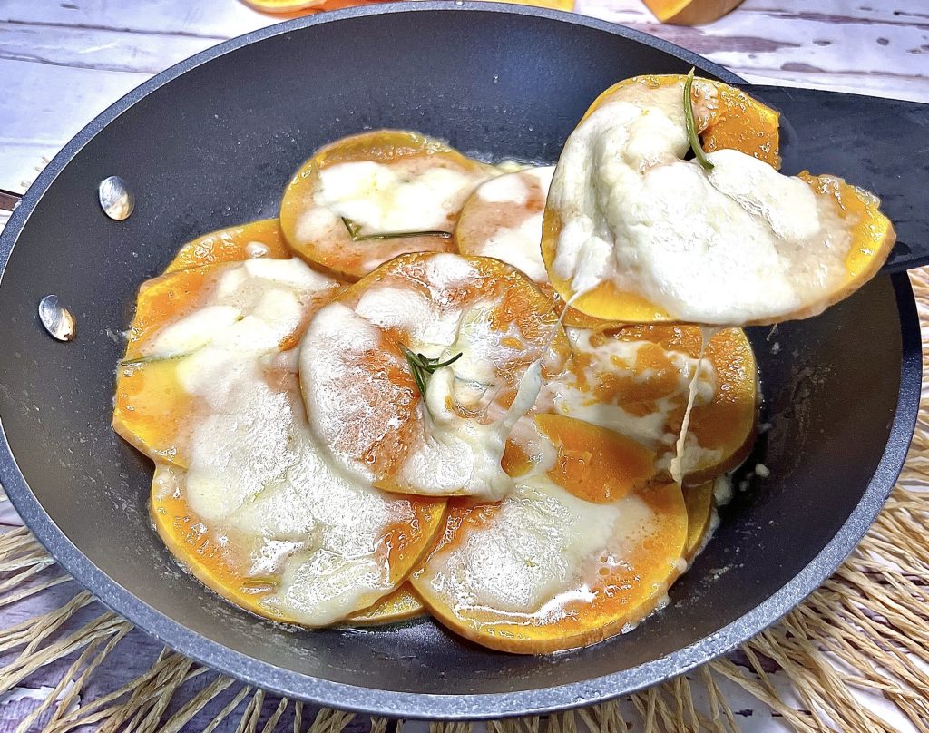 Parmigiana de calabaza astuta en SARTÉN ¡rapidísima!