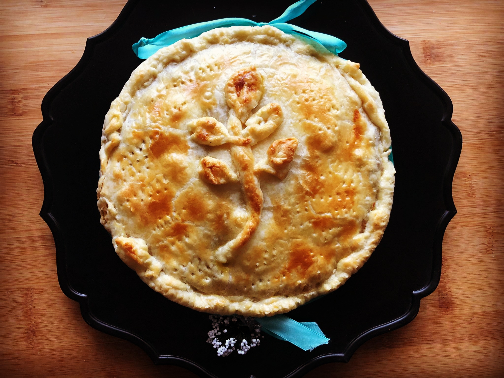 Pastel de tallarines en costra Plato del domingo