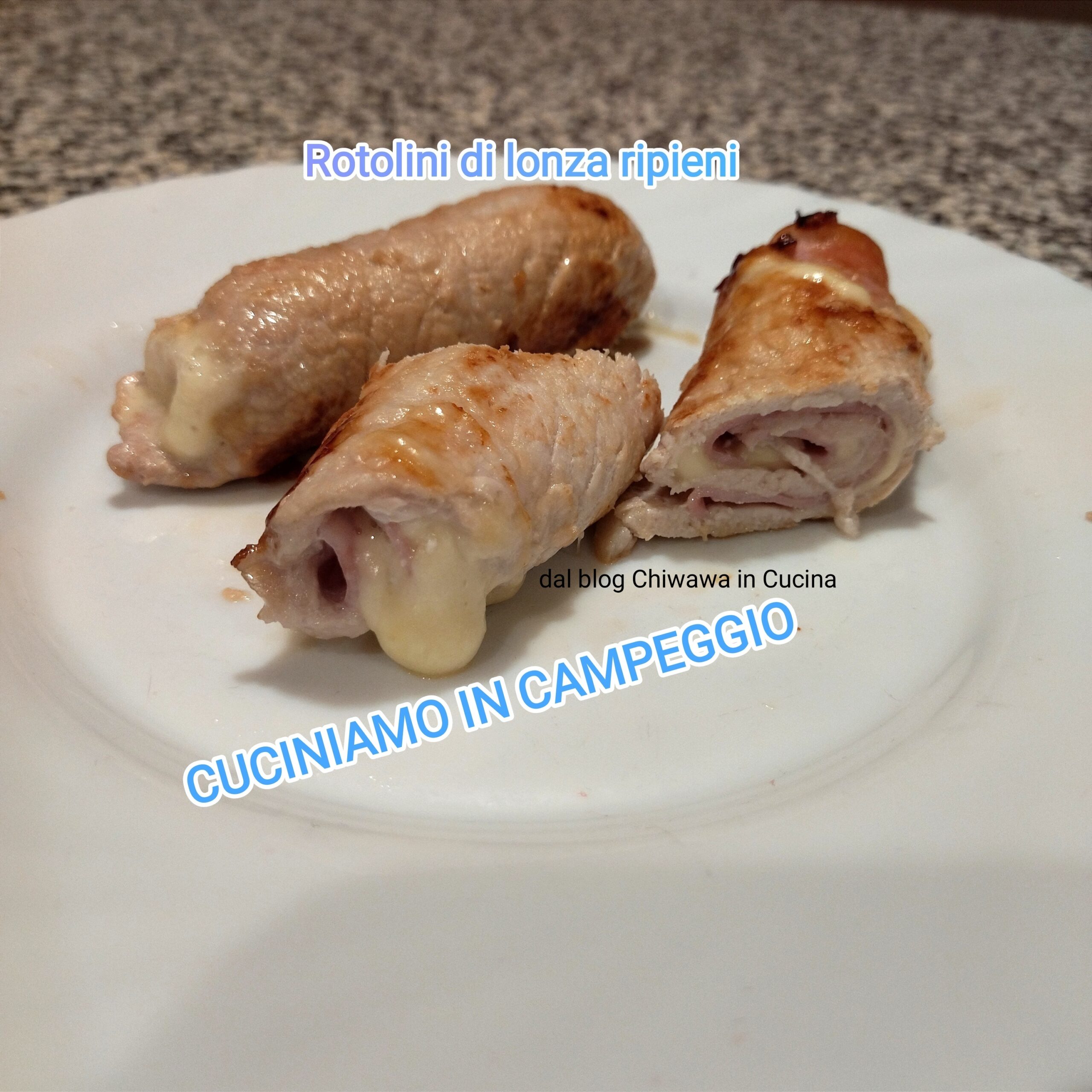 Rollitos de lomo rellenos