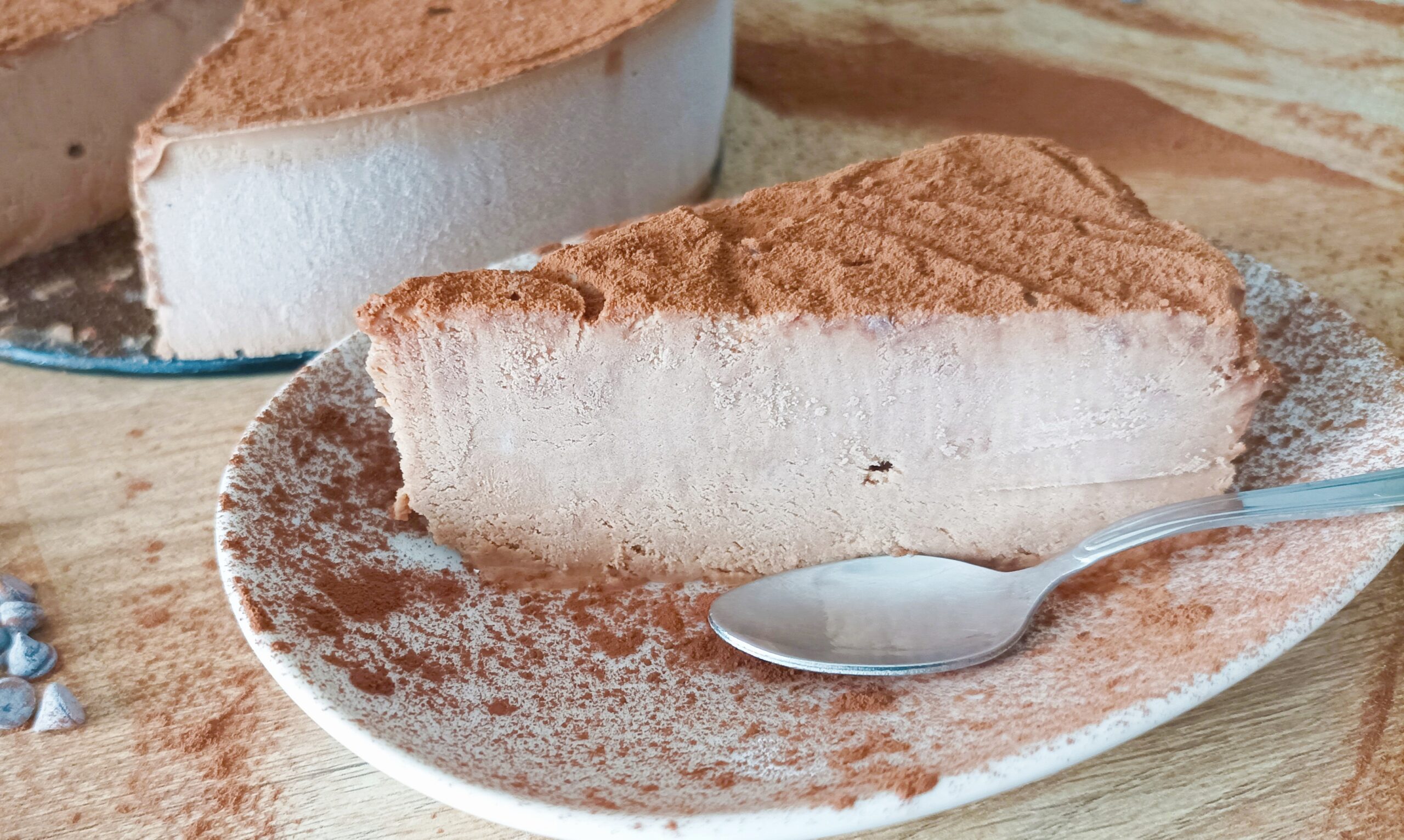 Semifreddo de chocolate negro