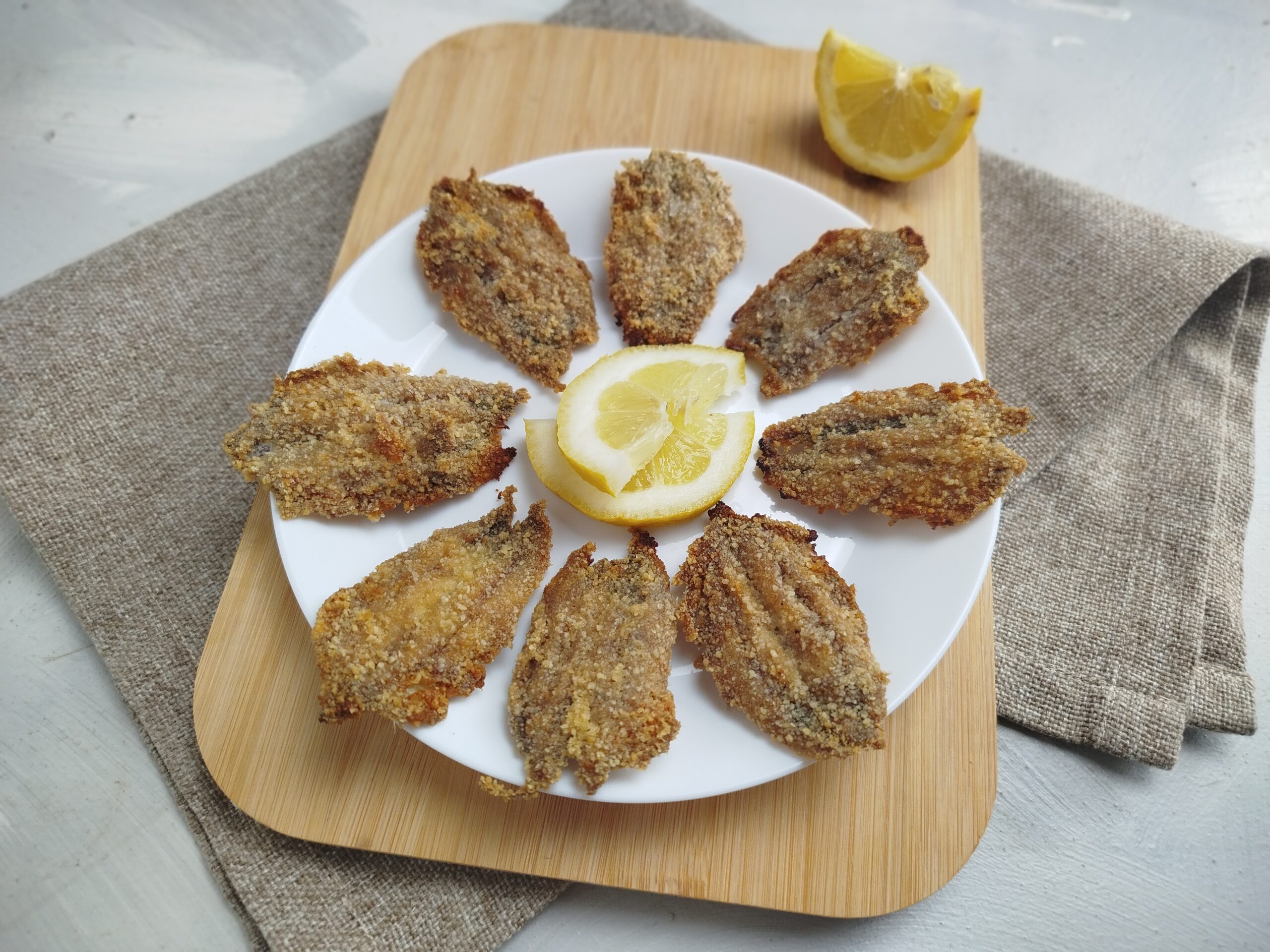 BOQUERONES GRATINADOS