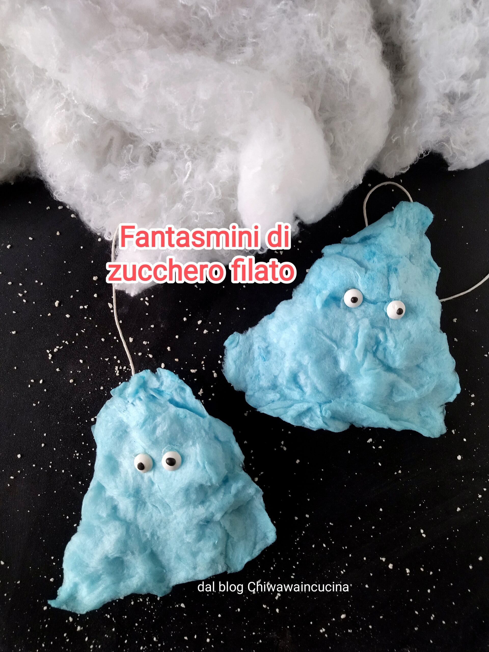 Fantasmitas de algodón de azúcar