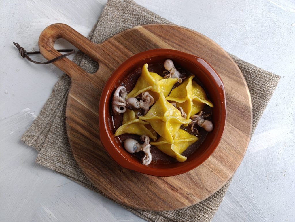 PAQUETITOS DE DORADA Y PATATAS