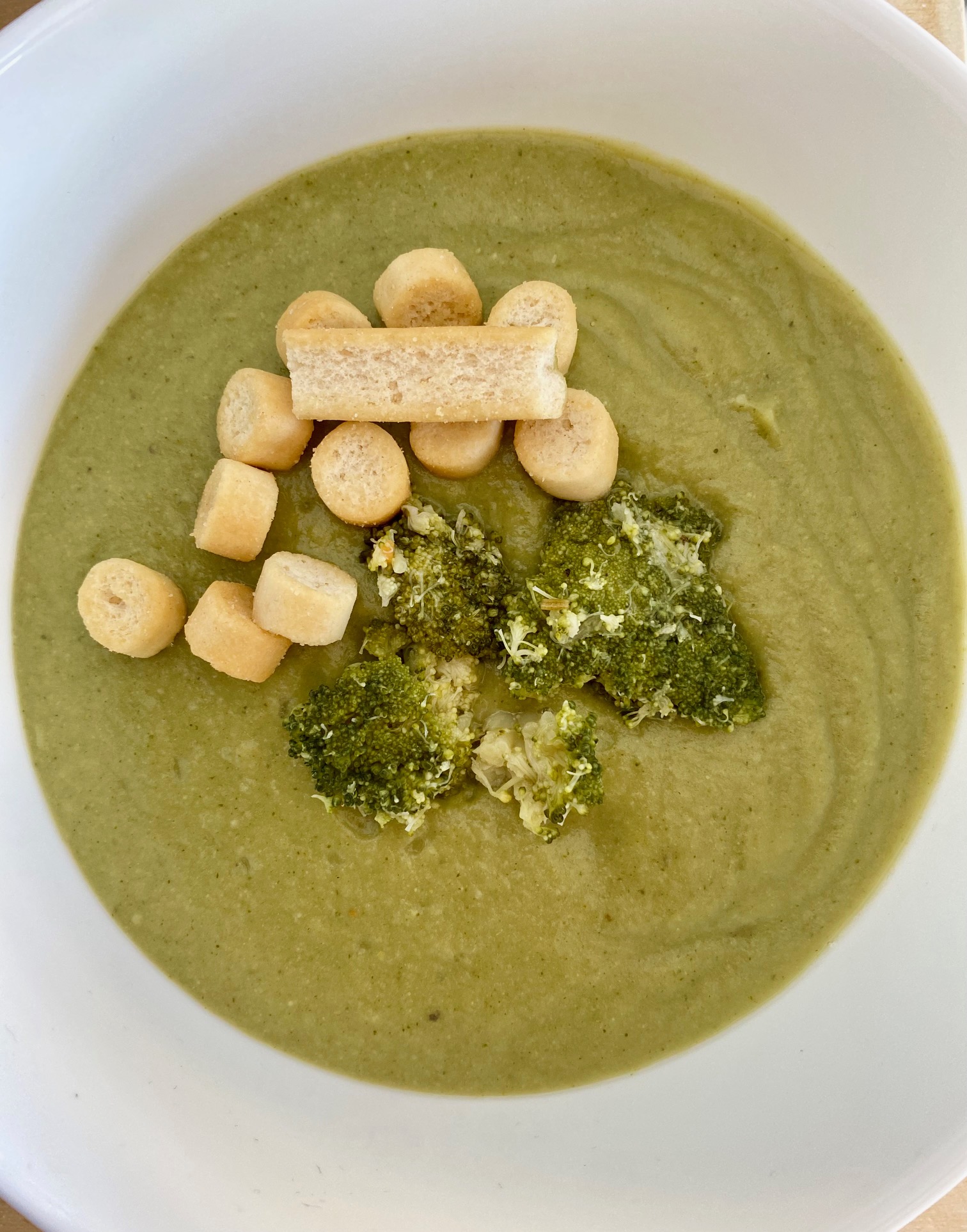 Crema de brócoli receta detox