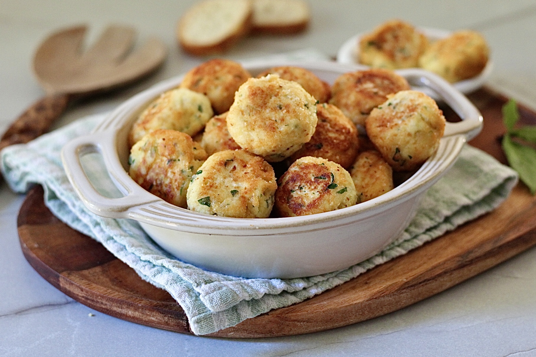 Albóndigas de ricotta en sartén, ¡una tras otra y te sacian sin llenarte!