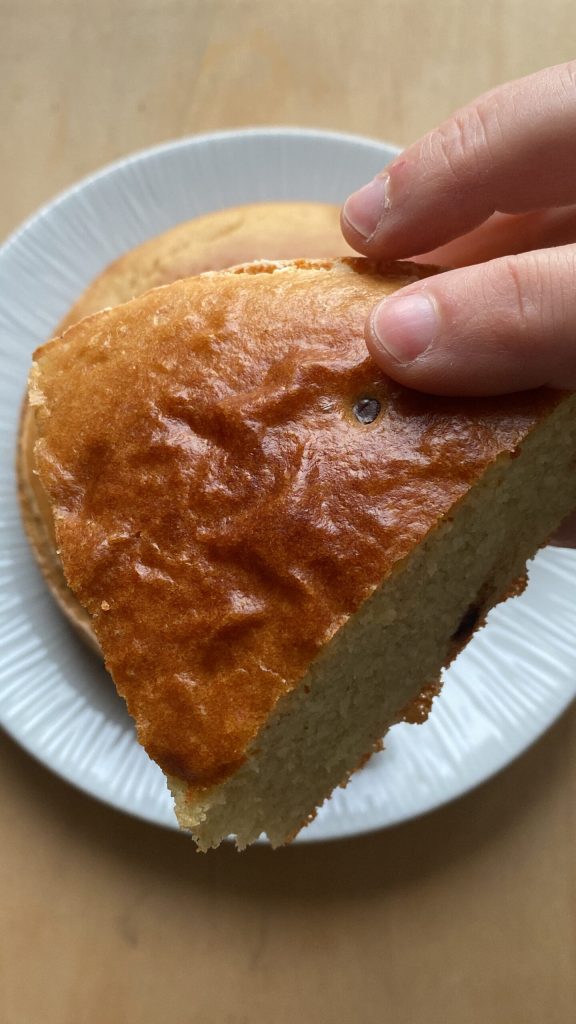 Tarta con harina de almendras sin gluten