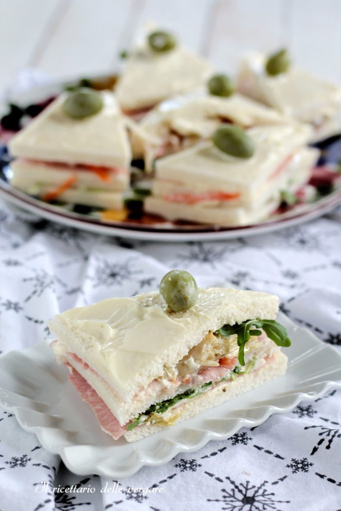 Sándwiches Ricos: Jamón Queso Rúcula