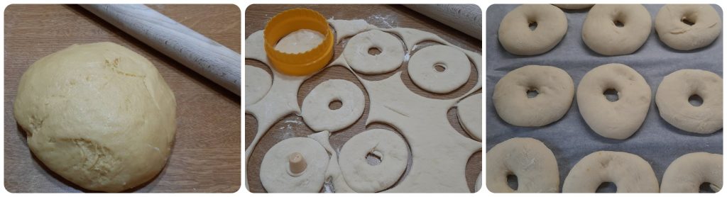 Rosquillas fritas suaves sin patatas