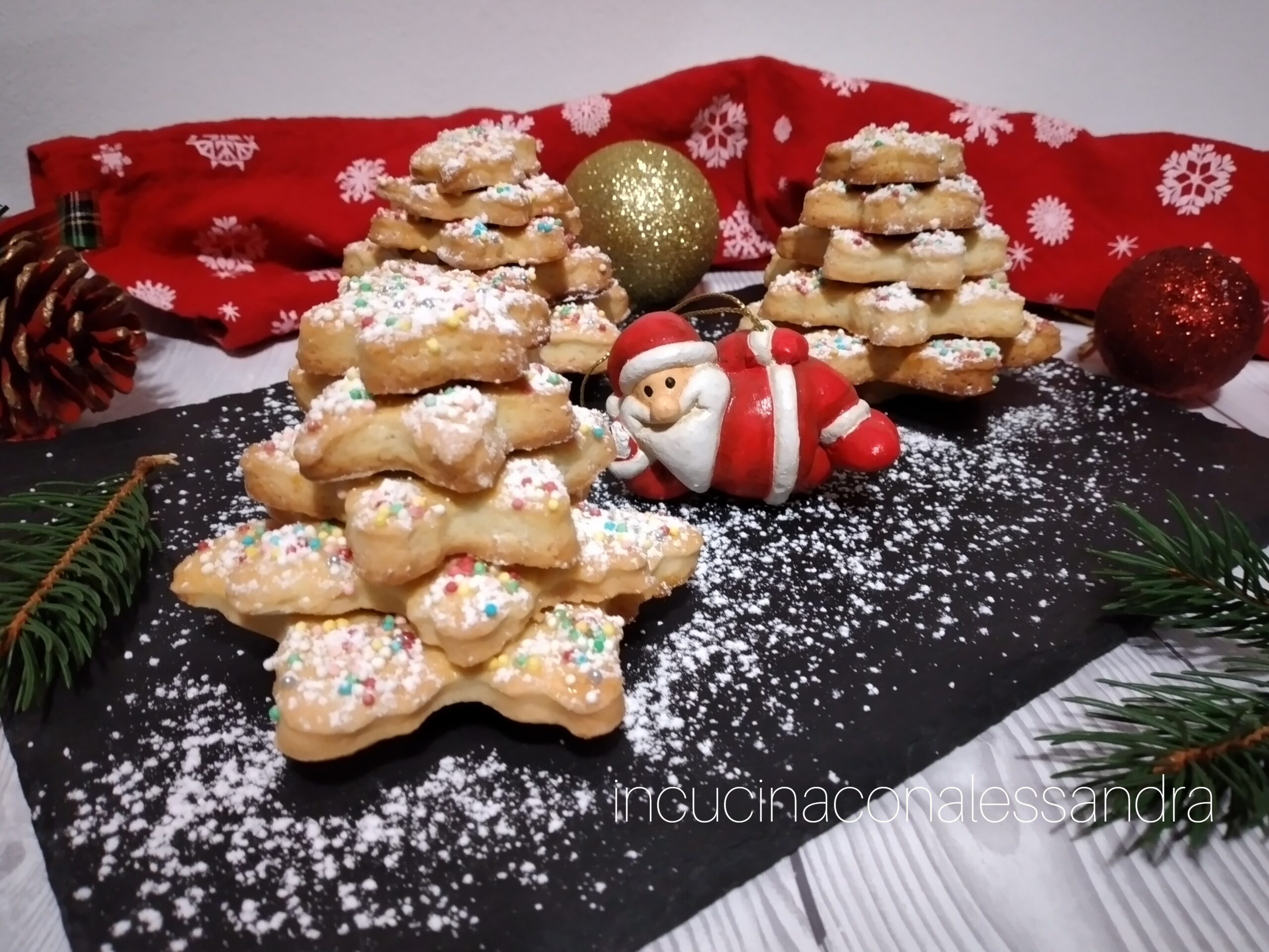 Árboles de galleta y nutella