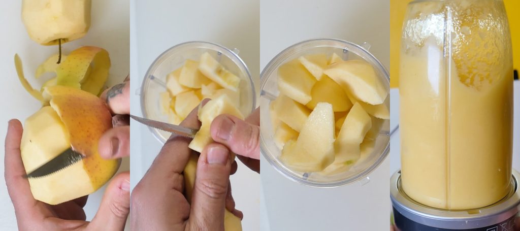 Muffin de Manzana y Canela Sin Harina (Receta Low Carb en Freidora de Aire)