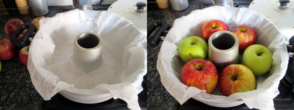 Manzanas cocidas sin azúcar preparación, Come sin Pancia