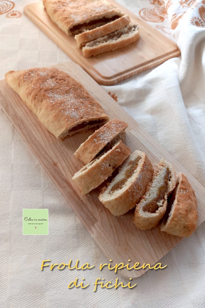 Masa quebrada rellena de higos