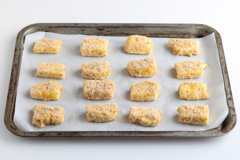 mozzarella frita al horno