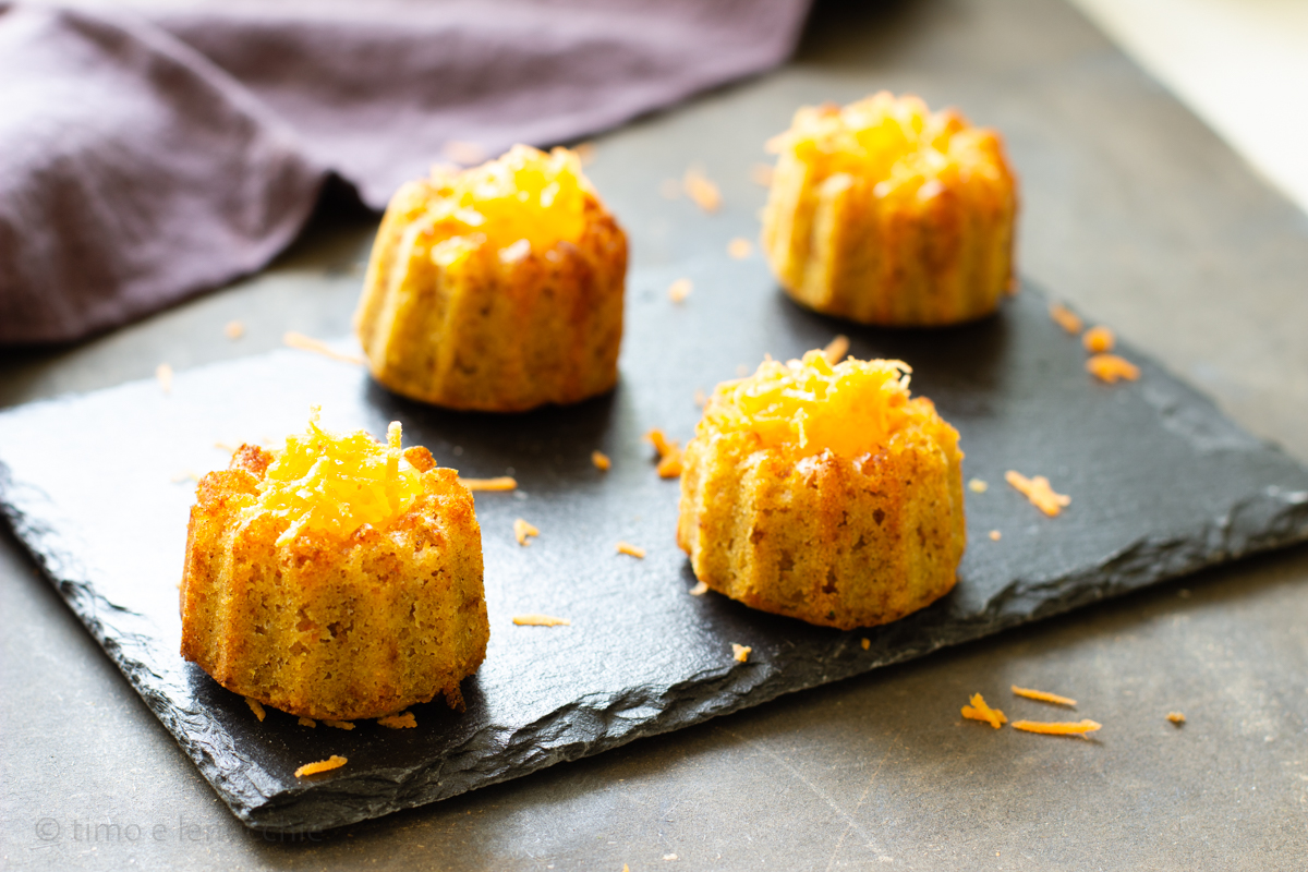 Muffin de zanahoria sin huevos y mantequilla