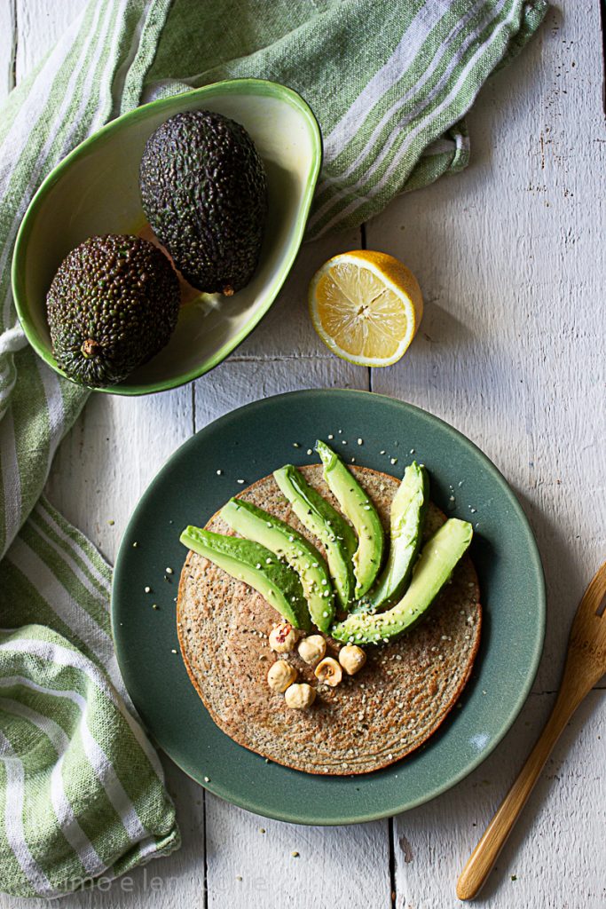 Pancake con quinoa cocida