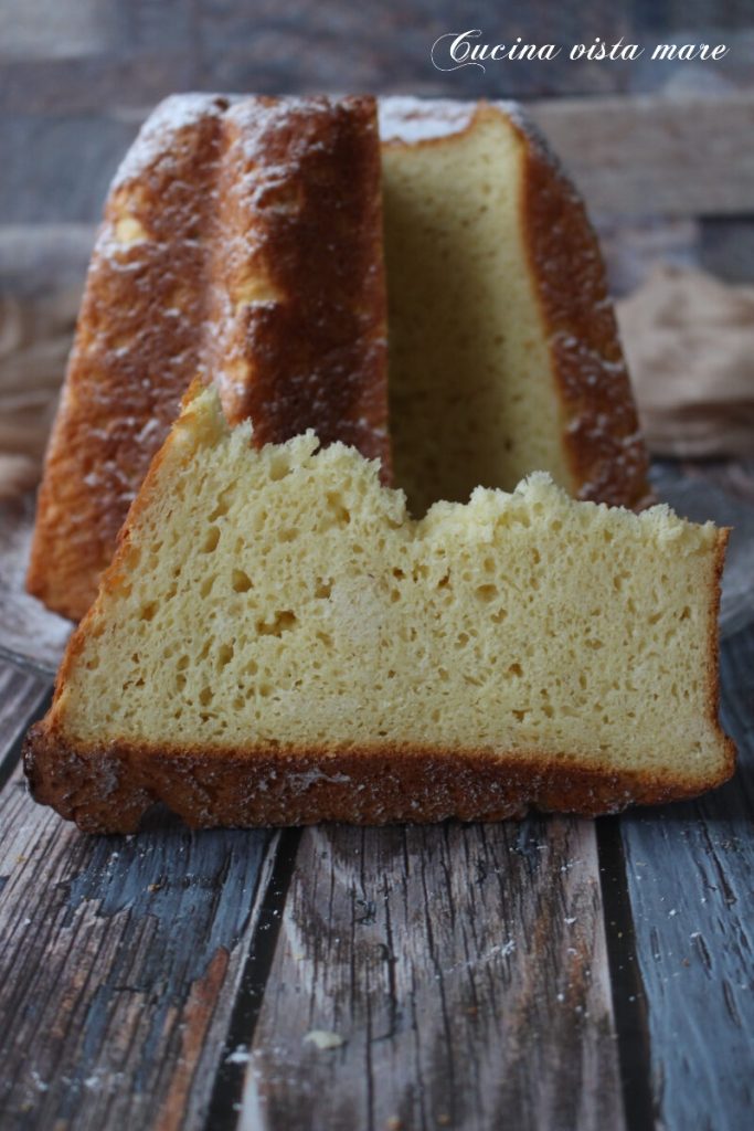 Pandoro sin gluten Cocina vista al mar